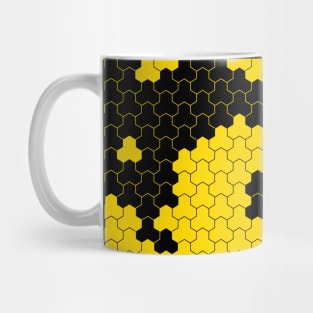 Hex Yellow & Black Mug